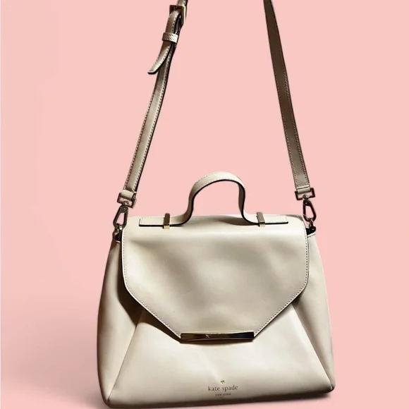 Kate Spade ♠️ Leather Satchel - Picture 1 of 11